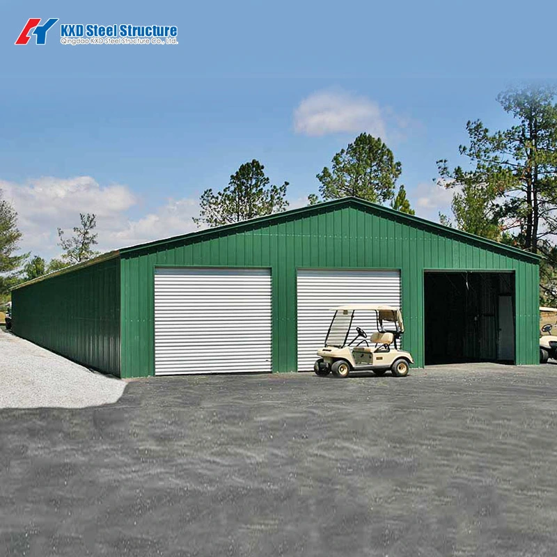 Prefabricated Steel Frame Building Metal Power Frame Structural Garage